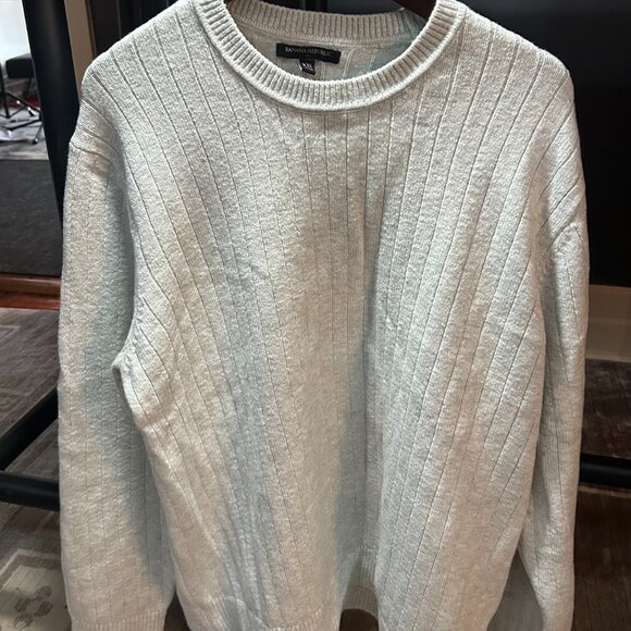 Banana Republic Beige Sweater XXL - Picture 3 of 9